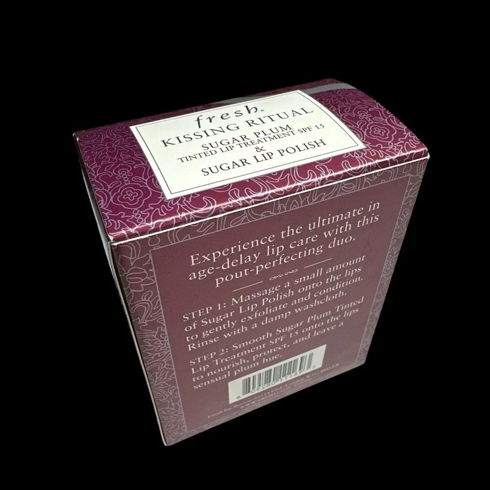 Fresh - Kissing Ritual Set - Sugar Plum Lip & Sugar Lip Polish‎ - NIB